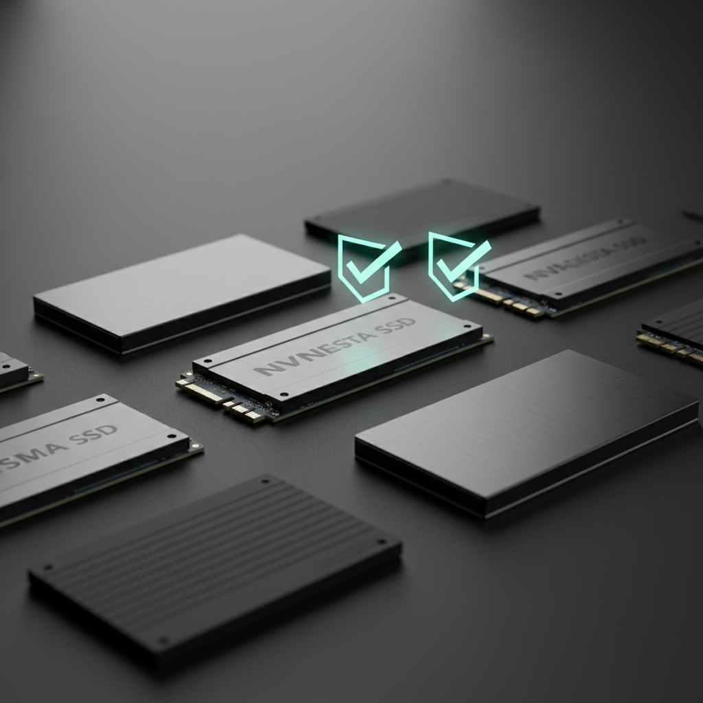 Verified Storage Kit — NVMe and SATA SSD drives